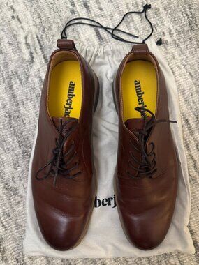 Amberjack The Original Full-Grain Leather Dress Shoe - Size 10 Wide